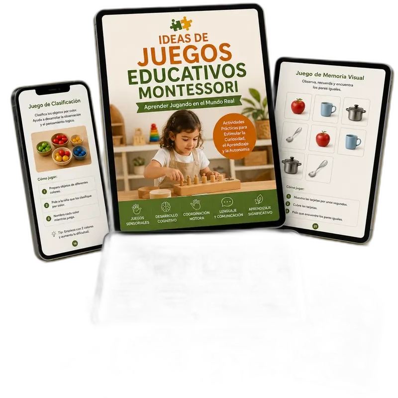 Ideas de Juegos Educativos Montessori
