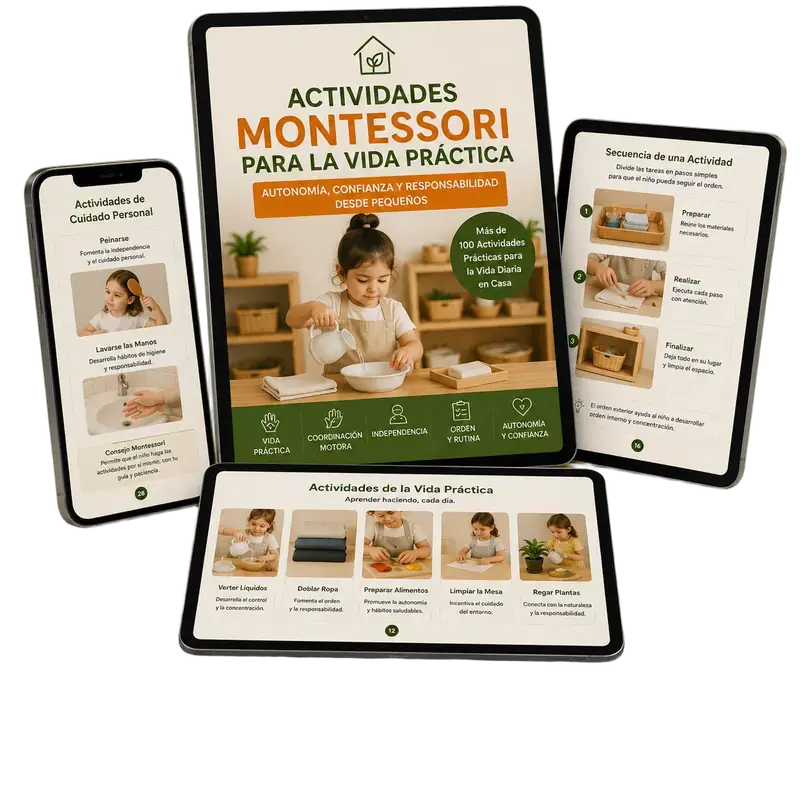 Pack de Actividades Montessori para la Vida Práctica